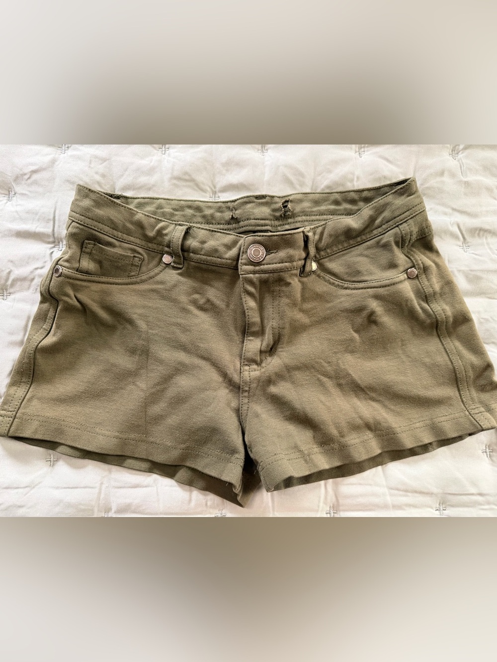 Active USA Olive Shorts